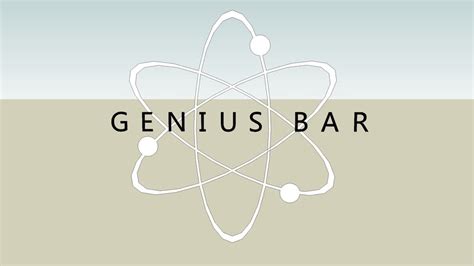 genius bar logo  warehouse
