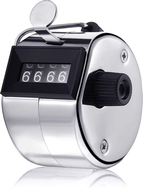 digit hand tally counter manual counter metal mechanical palm counter