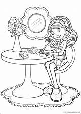 Coloring Pages Groovy Girls Coloring4free Printable sketch template