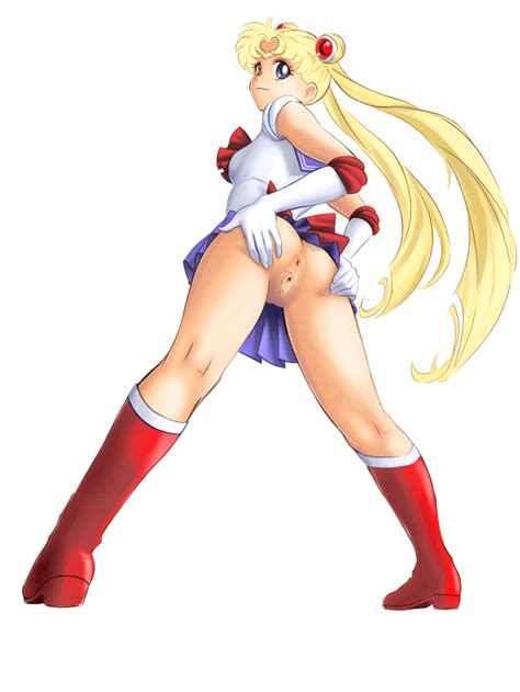 rule 34 1girls anus ass bishoujo senshi sailor moon blonde hair blue