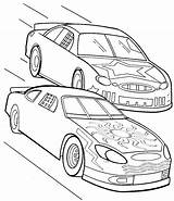 Coloring Pages Car Nascar Race Drag Formula Track Racing Sprint Drawing Dale Earnhardt Print Getcolorings Colouring Busch Kyle Getdrawings Printable sketch template