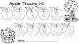 Apple Trace Count sketch template