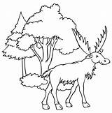 Alce Moose Caricatura Imprimir sketch template