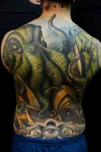 black  grey cthulhu tattoo    men  effieboneata