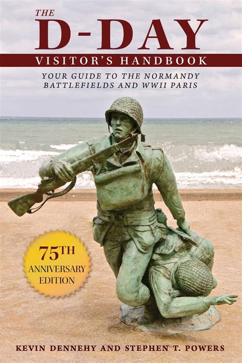 day visitors handbook  guide   normandy battlefields  wwii paris military