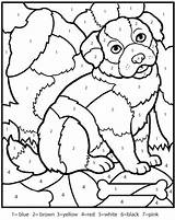 Coloring Number Pages Codes Getcolorings Kids sketch template