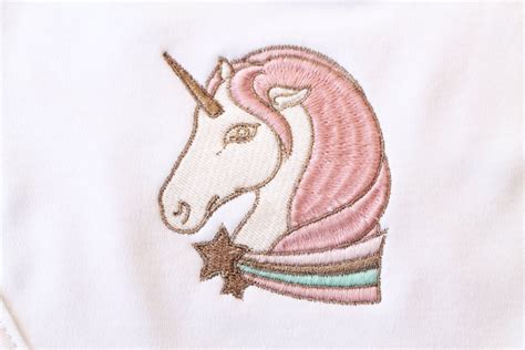 unicorn embroidery design machine embroidery file design