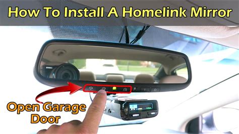 install  homelink mirror   car youtube