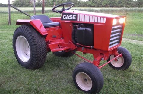 case  lawn garden tractor original lot
