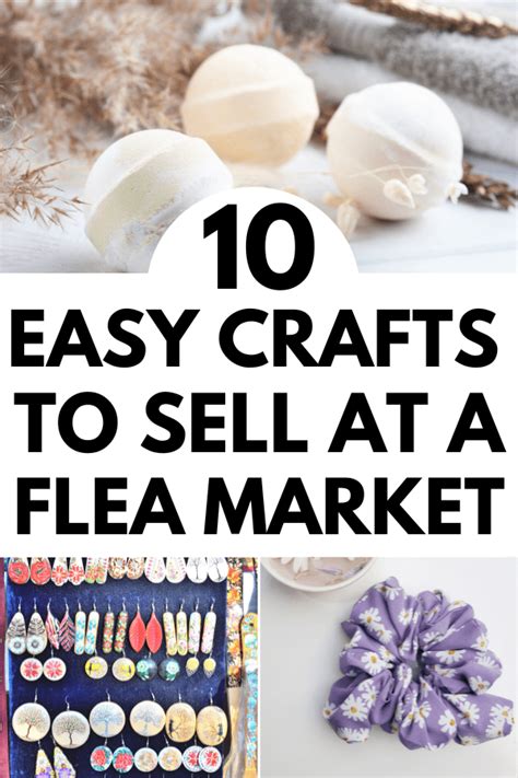 easy crafts  sell   flea markets