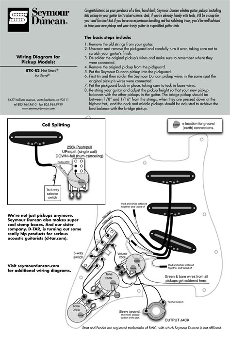 guitar pickup wiring diagram wiring diagram  schematics