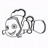 Nemo Coloring Pages Kids Color Print sketch template