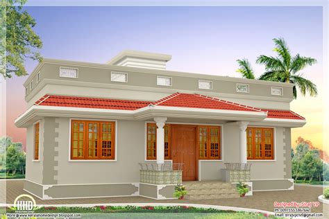 sqfeet kerala style single floor  bedroom home kerala house design idea