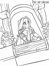 Rapunzel Tangled Menggambar Flynn Rider sketch template