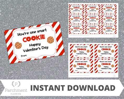 smart cookie valentine printable printable word searches