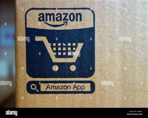 amazon app logo   parcel stock photo alamy