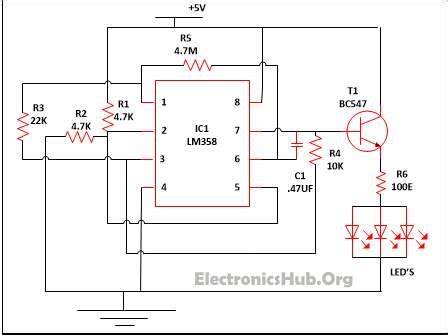 led lamp dimmer project circuit eeweb
