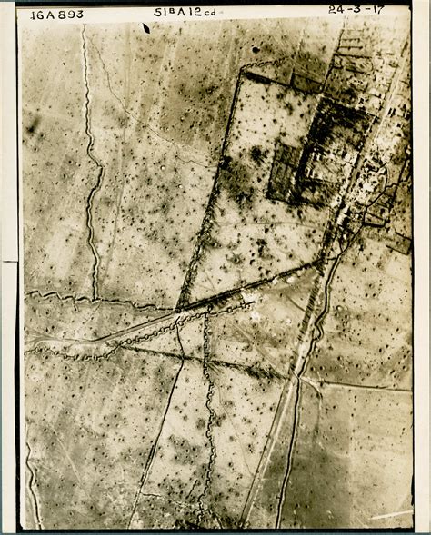 battles  fighting photographs aerial view  trenches canada