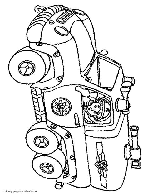 toys coloring pages fire trucks coloring pages printablecom