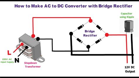 ac  dc converter  bridge rectifier bridge rectifier ac  dc wiring hub