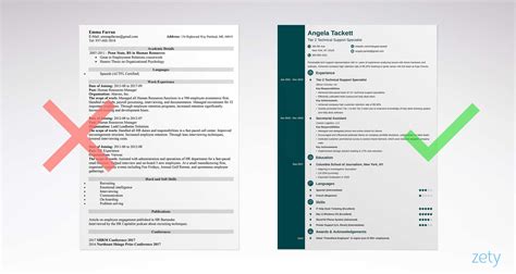 simple resume templates  examples