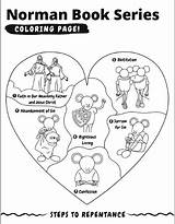 Coloring Pages Repentance Color sketch template