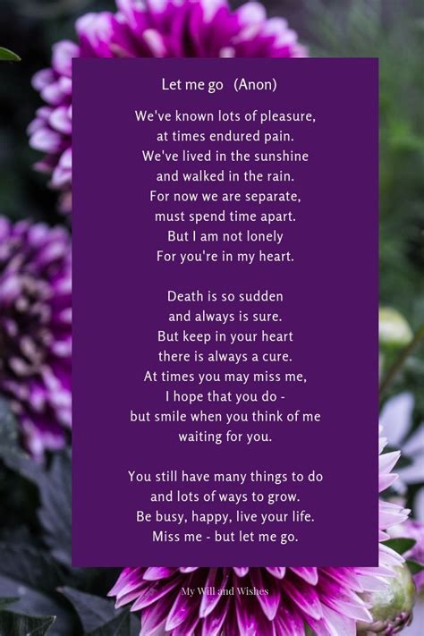 poem  leave  loved  knowing   partner