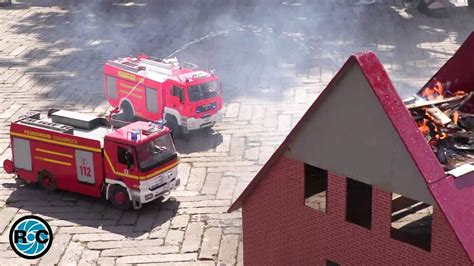 rc fire truck action  dag hoogeveen youtube