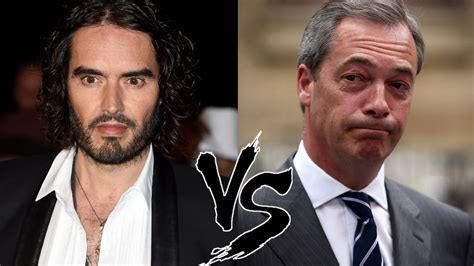 Russell Brand Vs Nigel Farage On Question Time Pair Prepare To Face