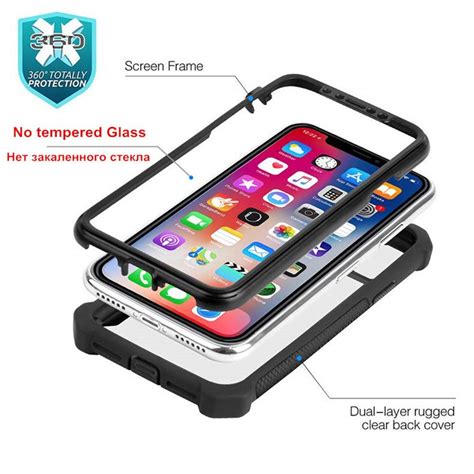 Heavy Duty Protection Doom Armor Pc Soft Tpu Phone Case For Iphone 11