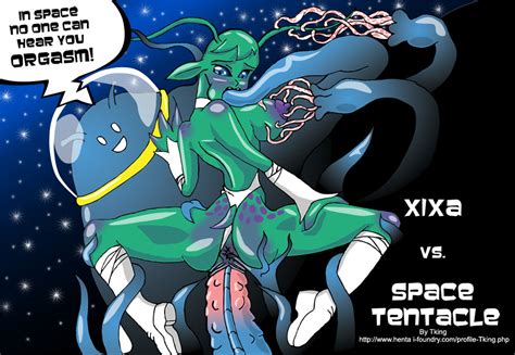Xixa Vs Space Tentacle By Tking Hentai Foundry