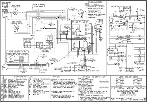 ruud gas furnace wiring diagram