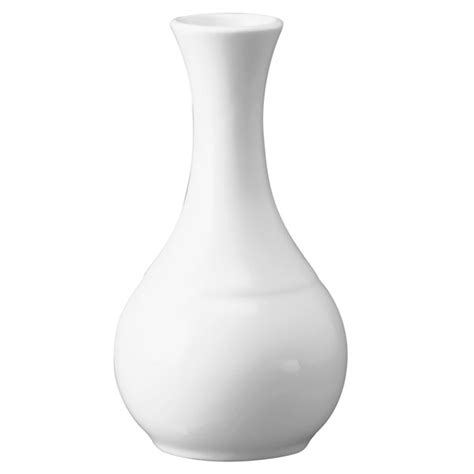 churchill white bud vase bv table vase white vase buy  drinkstuff