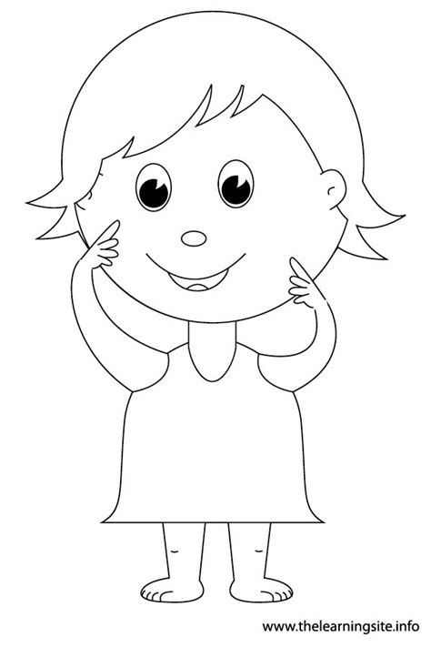body parts coloring pages  kids coloring home