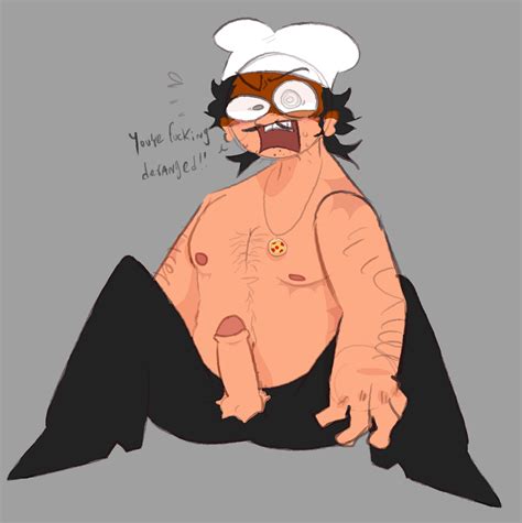 rule 34 artist name benjik blush gay manboobs peppino spaghetti pizza