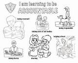 Accountability Accountable Lds sketch template