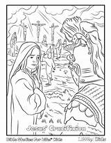 Coloring Jesus Pages Crucifixion Getcolorings sketch template