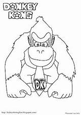 Coloring Kong Donkey Pages Party Mario Kids Nintendo Sheets Colouring Books Printable Game Squidoo Visit sketch template
