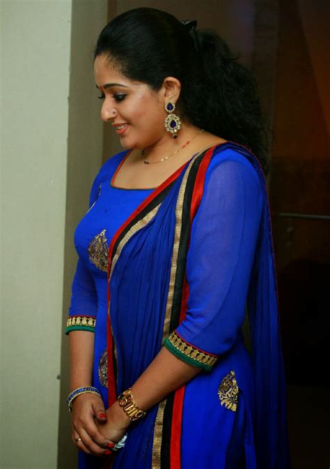 actress kavya madhavan in blue churidar hd photos
