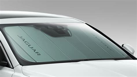 jaguar accessories xe interior function technology uv sunshade front windscreen