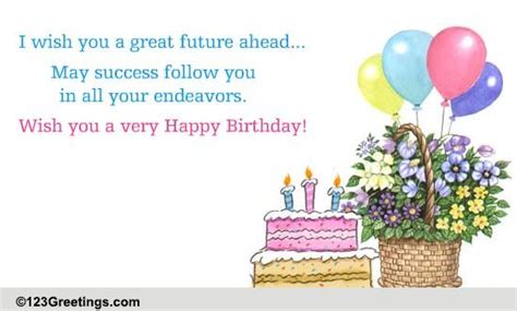 may success follow you free boss and colleagues ecards