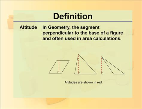 definition geometry basics altitude mediamath