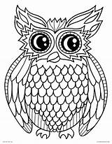 Owl Owls Reindeer Hallowwen sketch template