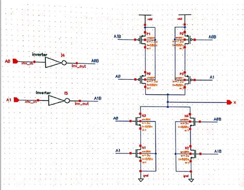 solved cadence    xor schematic  match layout cheggcom