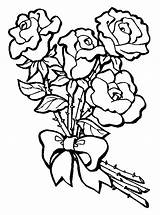 Coloring Pages Valentine Flowers Flower Printables Color Roses Printable Happy Para Mothers Rose Mom Flores Drawing Rosas Birthday Dibujos Kids sketch template