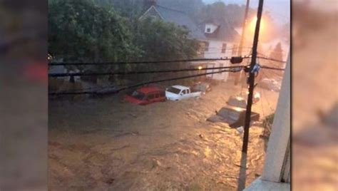flash flood kills  devastates maryland citys historic downtown