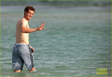 Andy Murray Shirtless Victory Swim After Sony Open Win Photo 2841165