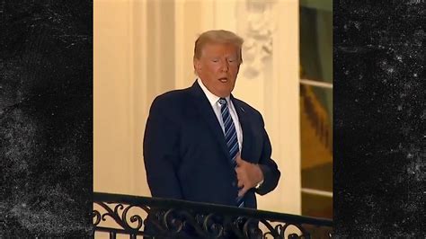 president trump appearing   trouble breathing