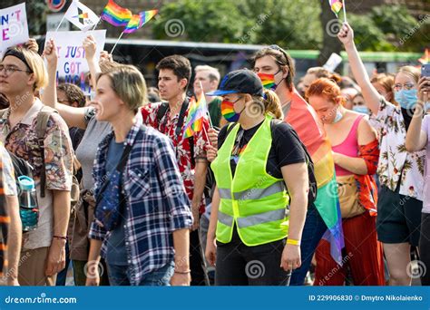 Kharkiv Pride Lgbt March Of Equality For The Rights Of Gays Lesbians