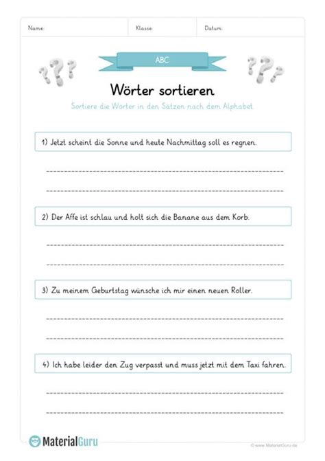 abc alphabet lernen lernen woerter sortieren
